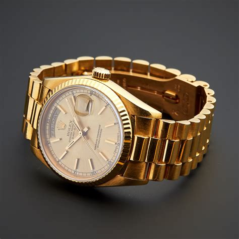 used rolex presidential day date